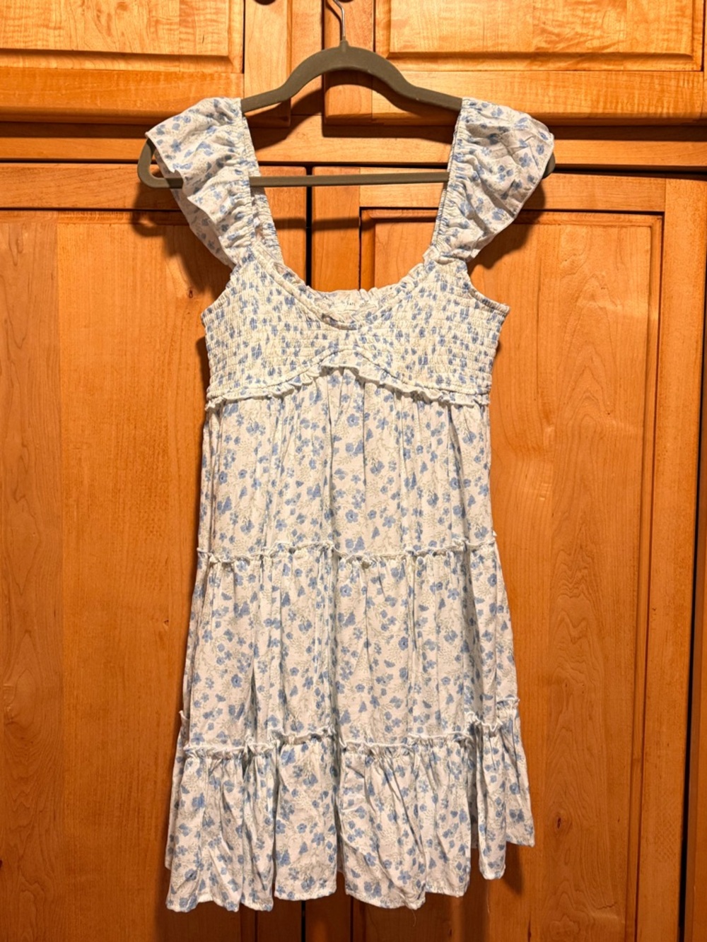 Altar’d State Blue Floral Dress